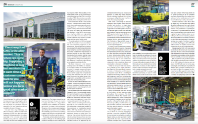 CMC Featured in ME Construction Machinery Magazine – February Issue