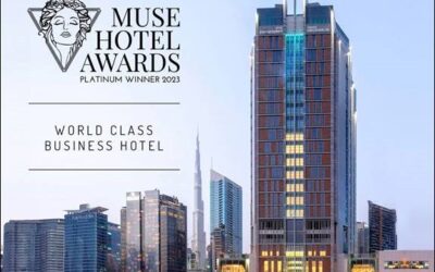 Grand Millennium Business Bay has been awarded the title of World Class Business Hotel – Platinum Winner by the MUSE Hotel Awards 2023